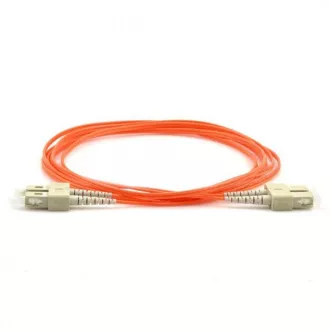 Optický patch cord duplex SC-SC 50/125 2m MM OM4 Optický patch cord duplex SC-SC 50/125 2m MM OM4
