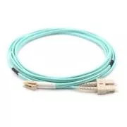 Optický patch cord Duplex LC-SC 50/125 3m OM4