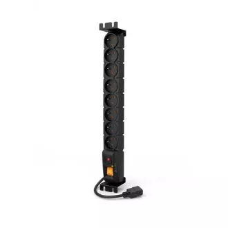 19" napájecí panel ACAR S8/3m 8x230V-3m IEC320 C14 19" napájecí panel ACAR S8/3m 8x230V-3m IEC320 C14