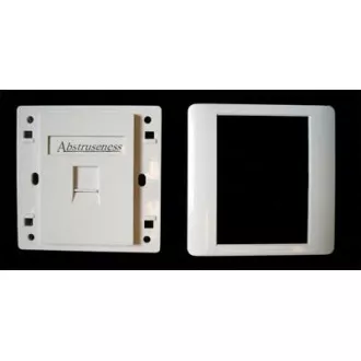 WALL plate SA s rámečkem pro 1keystone (80 x 80) WALL plate SA s rámečkem pro 1keystone (80 x 80)
