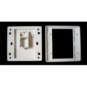 WALL plate SA s rámečkem pro 1keystone (80 x 80) WALL plate SA s rámečkem pro 1keystone (80 x 80)
