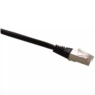 Patch cord FTP cat5e 0,25M černý Patch cord FTP cat5e 0,25M černý