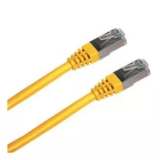 Patch cord FTP cat5e 3M žlutý Patch cord FTP cat5e 3M žlutý