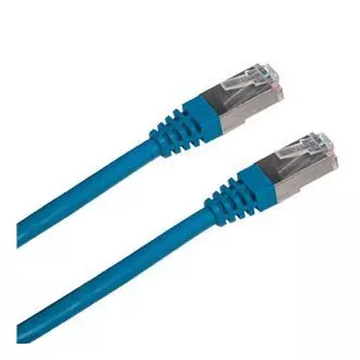 Patch cord FTP cat5e 5M modrý Patch cord FTP cat5e 5M modrý