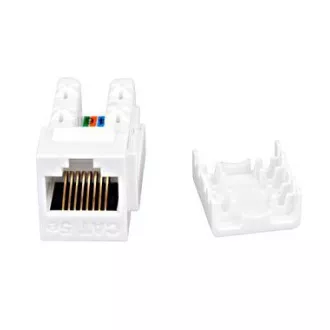 Keystone RJ45 AMPARO Cat.6 SFA bílý Keystone RJ45 AMPARO Cat.6 SFA bílý