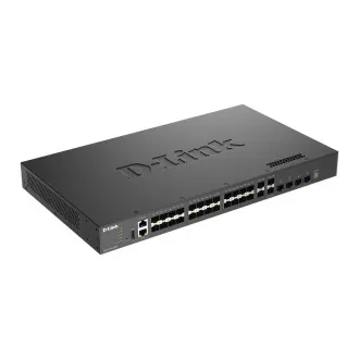 D-Link DXS-3410-32SY/E 10G Layer 3 Stackable Managed Switch, 28x 10G SFP+, 4x 25G SFP28