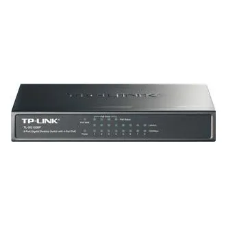 TP-Link TL-SG1008P 8xGB (4xPOE) 64W Desktop fanless Switch