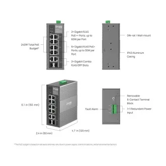 IES210GPP Omada Industr Easy man.switch IES210GPP Omada Industr Easy man.switch