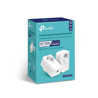 TP-Link TL-PA7017P KIT AV1000 Gb průchozí Powerline sada (2ks) TP-Link TL-PA7017P KIT AV1000 Gb průchozí Powerline sada (2ks)