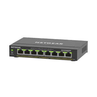 NETGEAR 8PT GE PLUS SWCH W/ HI-PWR POE+