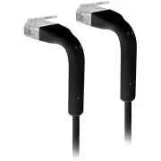 Ubiquiti Ethernet Patch Kabel, 0,22m, Cat6, černý, 50-pack