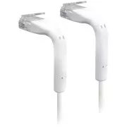 Ubiquiti Ethernet Patch Kabel, 0,22m, Cat6, bílý, 50pack