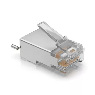Ubiquiti UISP-Connector-SHD - STP RJ45 konektor, Cat5, 8p8c, drát, pozlacený, AWG24 (100ks) Ubiquiti UISP-Connector-SHD - STP RJ45 konektor, Cat5, 8p8c, drát, pozlacený, AWG24 (100ks)