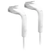 Ubiquiti U-Cable-PATCH-RJ45,Eth Patch Kabel, 0,1m (0,22m s konektory), Cat6, bílý