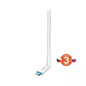Tenda U2v5 AX300 WiFi 6 USB Adapter, 286 Mb/s, 802.11ax/b/g/n, 6 dBi, Soft AP, Win 7/10/11, Linux Tenda U2v5 AX300 WiFi 6 USB Adapter, 286 Mb/s, 802.11ax/b/g/n, 6 dBi, Soft AP, Win 7/10/11, Linux