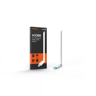 Tenda U2v5 AX300 WiFi 6 USB Adapter, 286 Mb/s, 802.11ax/b/g/n, 6 dBi, Soft AP, Win 7/10/11, Linux Tenda U2v5 AX300 WiFi 6 USB Adapter, 286 Mb/s, 802.11ax/b/g/n, 6 dBi, Soft AP, Win 7/10/11, Linux