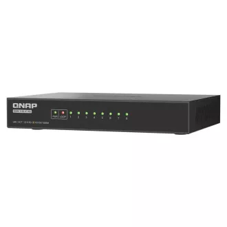 QNAP switch QSW-1108-8T-R2 (8x 2,5GbE port, pasivní chlazení, podpora 100M/ 1G/ 2,5G) QNAP switch QSW-1108-8T-R2 (8x 2,5GbE port, pasivní chlazení, podpora 100M/ 1G/ 2,5G)
