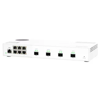 QNAP řízený switch QSW-M2106-4S (6x 2,5GbE RJ45 a 4x 10GbE SFP+) QNAP řízený switch QSW-M2106-4S (6x 2,5GbE RJ45 a 4x 10GbE SFP+)