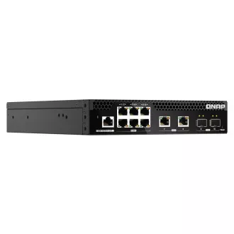 QNAP řízený switch QSW-M2106R-2S2T (6x 2,5GbE RJ45, 2x 10GbE RJ45, 2x 10GbE SFP+, malá šířka) QNAP řízený switch QSW-M2106R-2S2T (6x 2,5GbE RJ45, 2x 10GbE RJ45, 2x 10GbE SFP+, malá šířka)