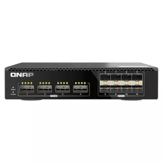 QNAP řízený switch QSW-M7308R-4X (4x 100GbE porty + 8x 25GbE porty, poloviční šířka) QNAP řízený switch QSW-M7308R-4X (4x 100GbE porty + 8x 25GbE porty, poloviční šířka)