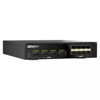 QNAP řízený switch QSW-M7308R-4X (4x 100GbE porty + 8x 25GbE porty, poloviční šířka) QNAP řízený switch QSW-M7308R-4X (4x 100GbE porty + 8x 25GbE porty, poloviční šířka)