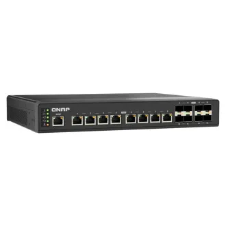 QNAP řízený průmyslový switch QSW-IM3216-8S8T: 16x 10G porty (8x 10Gb SFP+ a 8x 10Gb RJ-45) QNAP řízený průmyslový switch QSW-IM3216-8S8T: 16x 10G porty (8x 10Gb SFP+ a 8x 10Gb RJ-45)