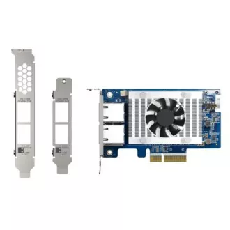 QNAP QXG-10G2T-X710 - dvouportová rozšiřující 10GbE (Intel X710) karta pro PC i QNAP NAS QNAP QXG-10G2T-X710 - dvouportová rozšiřující 10GbE (Intel X710) karta pro PC i QNAP NAS