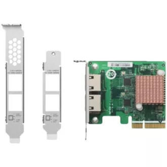 QNAP QXG-2G2T-I225 - 2,5GbE (2 porty) PCIe karta pro PC i NAS QNAP QXG-2G2T-I225 - 2,5GbE (2 porty) PCIe karta pro PC i NAS