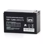 UPS baterie 12V 7,2Ah F2