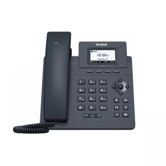 Yealink SIP-T30P SIP telefon, PoE, 2,3" 132x64 nepodsv. LCD, 1 x SIP úč., 100M Eth Yealink SIP-T30P SIP telefon, PoE, 2,3" 132x64 nepodsv. LCD, 1 x SIP úč., 100M Eth