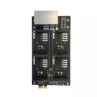 Yeastar EX08 karta, 8 portů, 4 pozice pro S2, O2, SO, BRI, GSM Yeastar EX08 karta, 8 portů, 4 pozice pro S2, O2, SO, BRI, GSM