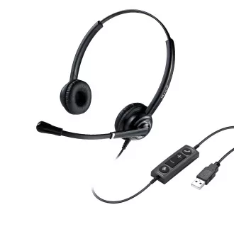 WELL Mairdi MRD-612D USB, náhlavka, dvouušní WELL Mairdi MRD-612D USB, náhlavka, dvouušní
