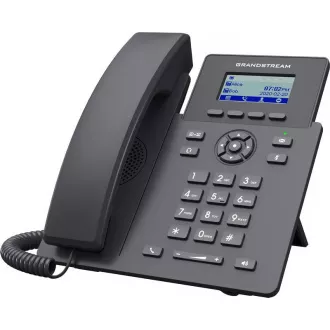 Grandstream GRP2601P SIP telefon, 2,21" LCD displej, 2 SIP účty, 100Mbit port, PoE Grandstream GRP2601P SIP telefon, 2,21" LCD displej, 2 SIP účty, 100Mbit port, PoE