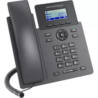 Grandstream GRP2601P SIP telefon, 2,21" LCD displej, 2 SIP účty, 100Mbit port, PoE Grandstream GRP2601P SIP telefon, 2,21" LCD displej, 2 SIP účty, 100Mbit port, PoE