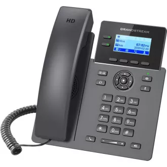Grandstream GRP2602 SIP telefon, 2,21" LCD podsv. displej, 4 SIP účty, 2x100Mbit port Grandstream GRP2602 SIP telefon, 2,21" LCD podsv. displej, 4 SIP účty, 2x100Mbit port