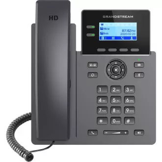 Grandstream GRP2602P SIP telefon, 2,21" LCD podsv. displej, 4 SIP účty, 2x100Mbit port, PoE Grandstream GRP2602P SIP telefon, 2,21" LCD podsv. displej, 4 SIP účty, 2x100Mbit port, PoE