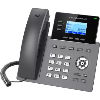 Grandstream GRP2603P SIP telefon, 2,48" LCD podsv. displej, 6 SIP účty, 2x1Gbit port, PoE Grandstream GRP2603P SIP telefon, 2,48" LCD podsv. displej, 6 SIP účty, 2x1Gbit port, PoE