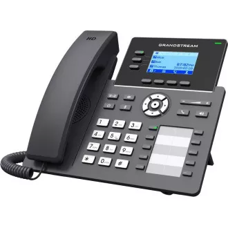 Grandstream GRP2604P SIP telefon, 2,48" LCD podsv. displej, 6 SIP účty,10BLF tl., 2x1Gbit porty, PoE Grandstream GRP2604P SIP telefon, 2,48" LCD podsv. displej, 6 SIP účty,10BLF tl., 2x1Gbit porty, PoE