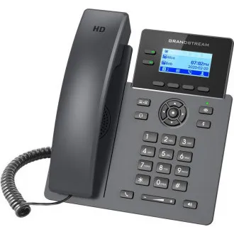 Grandstream GRP2602W SIP telefon, 2,21" LCD podsv. displej, 4 SIP účty, 2x100Mbit port, WiFi Grandstream GRP2602W SIP telefon, 2,21" LCD podsv. displej, 4 SIP účty, 2x100Mbit port, WiFi