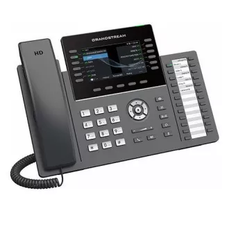 Grandstream GRP2636 SIP telefon, 4.3" TFT bar. displej, 6SIP účtů, 24 pr. tl. , 2x1Gb, WiFi, BT Grandstream GRP2636 SIP telefon, 4.3" TFT bar. displej, 6SIP účtů, 24 pr. tl. , 2x1Gb, WiFi, BT