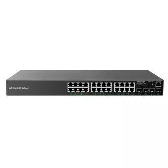 Grandstream GWN7803P L2+ Managed Network PoE Switch 24x 1Gb RJ45, 4x SFP, DHCP, QoS, VLAN Grandstream GWN7803P L2+ Managed Network PoE Switch 24x 1Gb RJ45, 4x SFP, DHCP, QoS, VLAN