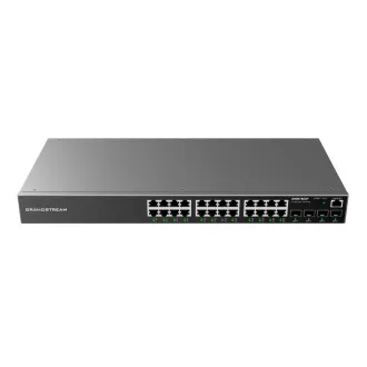 Grandstream GWN7803P L2+ Managed Network PoE Switch 24x 1Gb RJ45, 4x SFP, DHCP, QoS, VLAN Grandstream GWN7803P L2+ Managed Network PoE Switch 24x 1Gb RJ45, 4x SFP, DHCP, QoS, VLAN