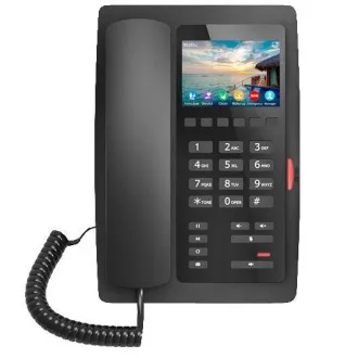 Fanvil H5W hotelový WiFi SIP telefon, 2SIP, 3,5" bar. displ., 6 progr. tl., USB, PoE Fanvil H5W hotelový WiFi SIP telefon, 2SIP, 3,5" bar. displ., 6 progr. tl., USB, PoE