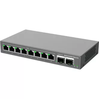 Grandstream GWN7721 L2 Lite managed switch, 8x 2.5GbE RJ45, 2x 10G SFP+ Grandstream GWN7721 L2 Lite managed switch, 8x 2.5GbE RJ45, 2x 10G SFP+