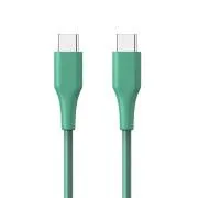 ER POWER kabel USB-C/C GRS 60W 120cm zelený