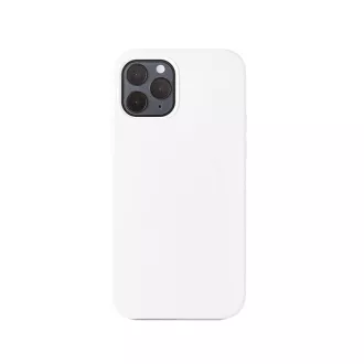 ER POWER Silikonový kryt CARNEVAL SNAP pro iPhone 13 mini s MagSafe - bílá