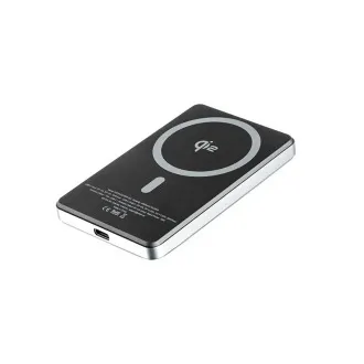 ER POWER Qi2 Dual PowerBank 5000mAh with USB-C - Space Gray ER POWER Qi2 Dual PowerBank 5000mAh with USB-C - Space Gray