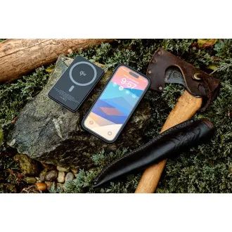 ER POWER Qi2 Dual PowerBank 5000mAh with USB-C - Space Gray ER POWER Qi2 Dual PowerBank 5000mAh with USB-C - Space Gray