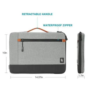 Seine Scene Taška na notebook Seine Scene Dijon Sleeve 13,6“ - šedá