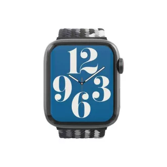 GEAR4 Řemínek Apple Watch 41/40/38mm SM šedá/melír